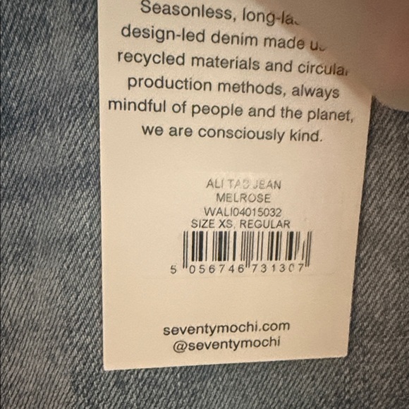 Ali Tab Wide Leg in Melrose
Seventy + Mochi NWT - Picture 7 of 12